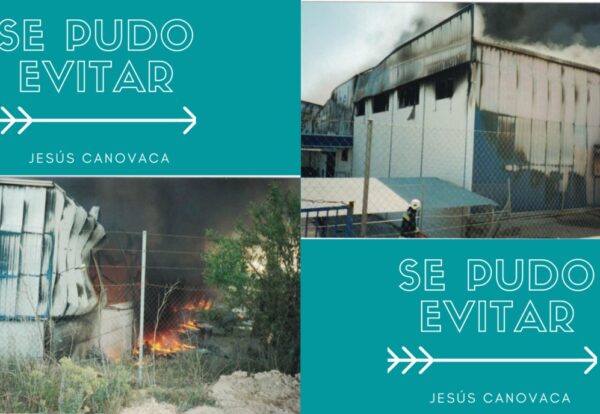 Imagen que muestra el resultado del desastre causado por un incendio