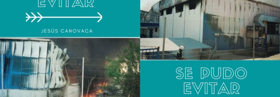 Imagen que muestra el resultado del desastre causado por un incendio